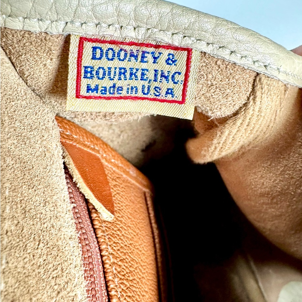 Dooney & Bourke Authentic Vintage Teton Saddle Crossbody Bag - Picture 12 of 16